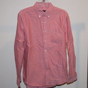 Pink American Eagle Classic Casual Dress Shirt